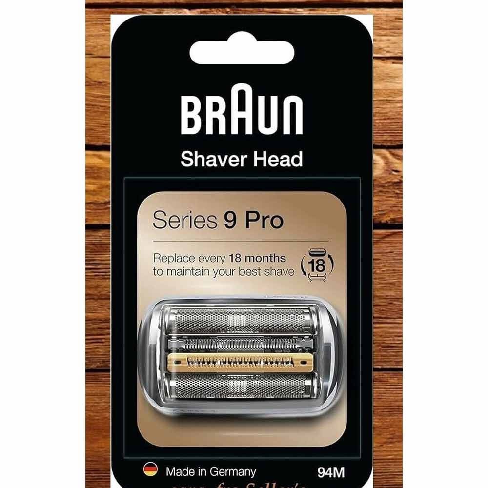 Braun Series 9 Pro Electric Shaver Head, replacement shaving part compatible 94M Shavers
