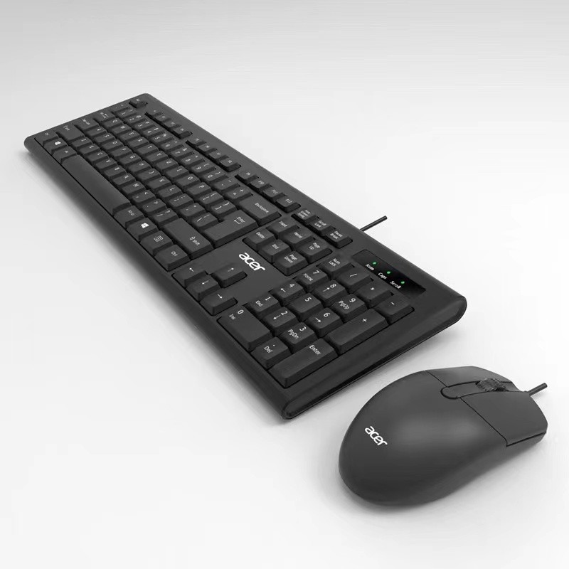 Acer OAK960 โน้ตบุ๊กธุรกิจชุดคีย์บอร์ดและเมาส์แบบมีสายคอมพิวเตอร์ตั้งโต๊ะ - รูปที่ 2