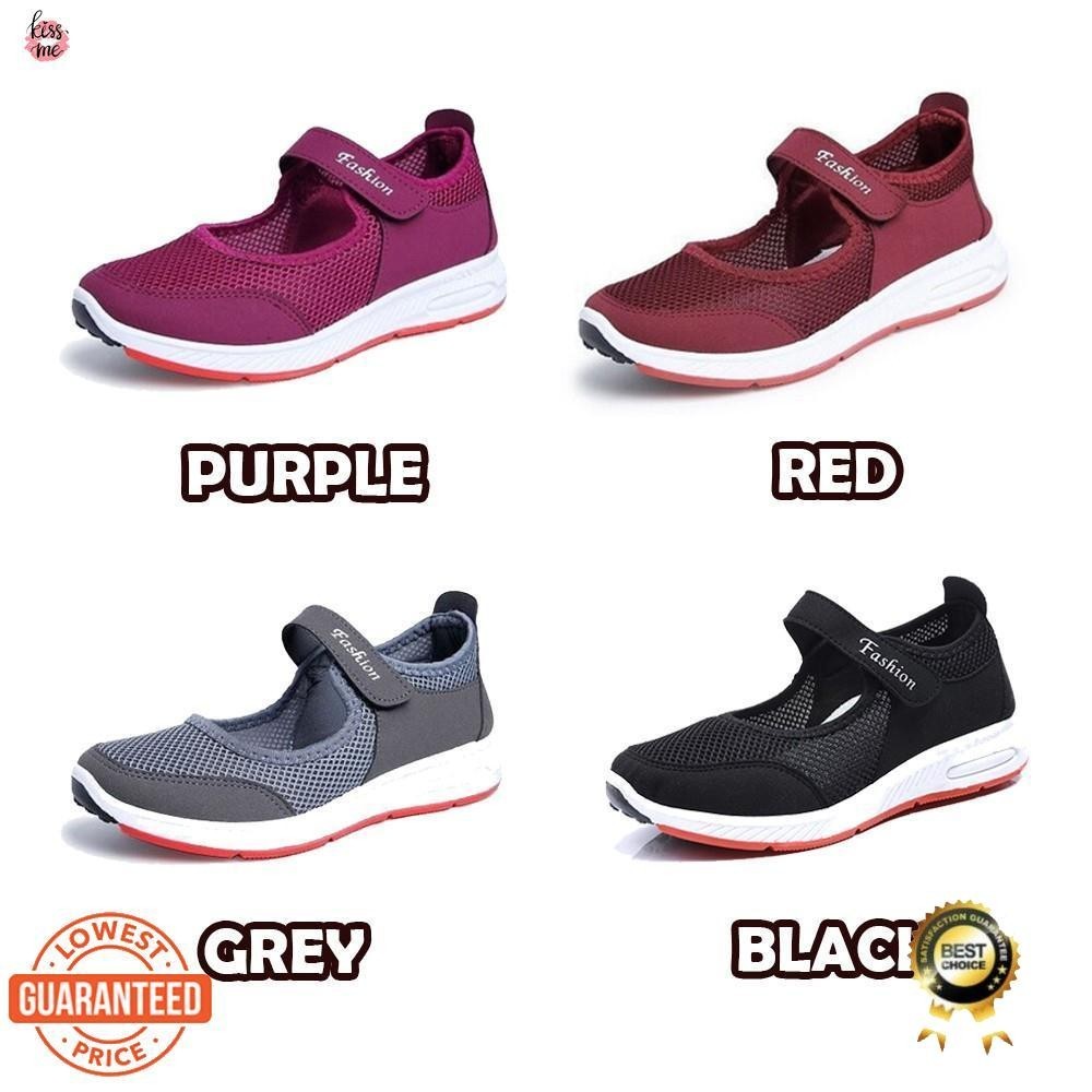 Lsj McJoden - MOMO WOMEN SHOE RUNNING SPORT SHOES SNEAKERS KASUT PEREMPUAN WANITA(ตัดเล็ก) (518)