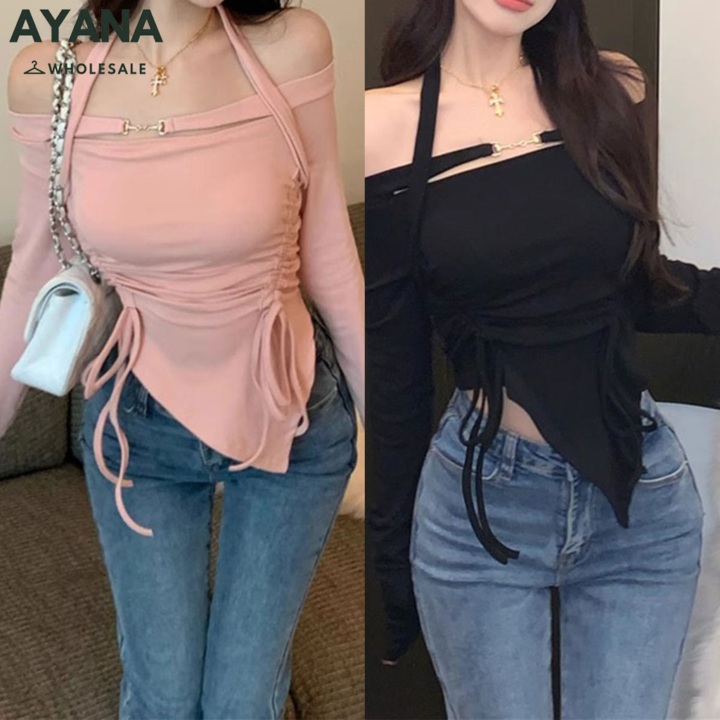 เสื้อแขนยาว โชว์ไหล่ สไตล์เก๋ ความสวยงาม เสน่ห์สุดน่าตื่นเต้น