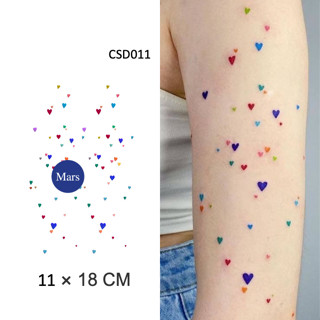 Mars Tattoocommon Tattoo, รอยสักสี, ติดทนนาน, สติ๊กเกอร์รอยส…