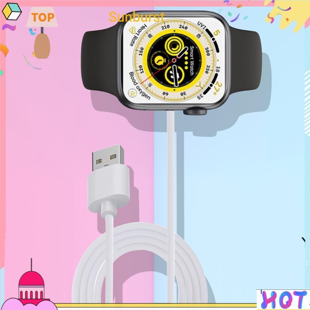5v USB Magnetic Charging Stand Smartwatch Charger สําหรับ S8 PRO/DT3/S8 PRO MAX [Sunburst11.th ]