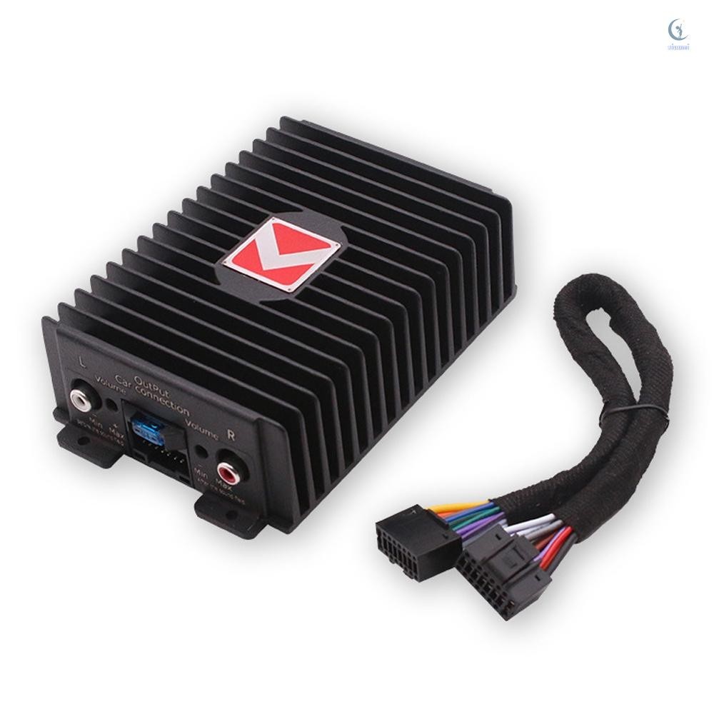 4 ช ่ องรถ DSP Amplifier 80Wx4 Audio Modification Power Amplifier เครื ่ องแปลงสัญญาณเสียงดิจิตอล Cl
