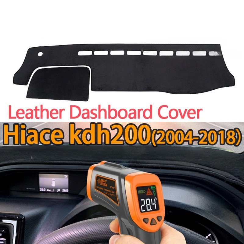 Rio Hiace kdh200 ฝาครอบแดชบอร ์ ดหนังคุณภาพระดับพรีเมียมสําหรับ toyota Hiace kdh200