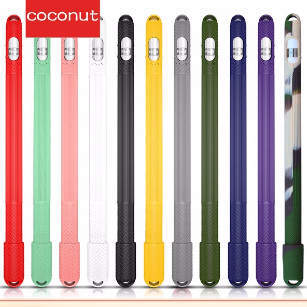 【Coco 】 เหมาะสําหรับ Apple Pencil Cover 1st Gen Protector Shell Pencil Soft Cover Cap