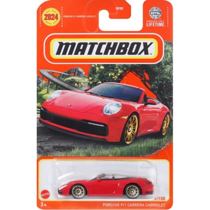 Matchbox Matchbox PORSCHE 911 Carrera Supercar Red/PORSCHE 911 24C