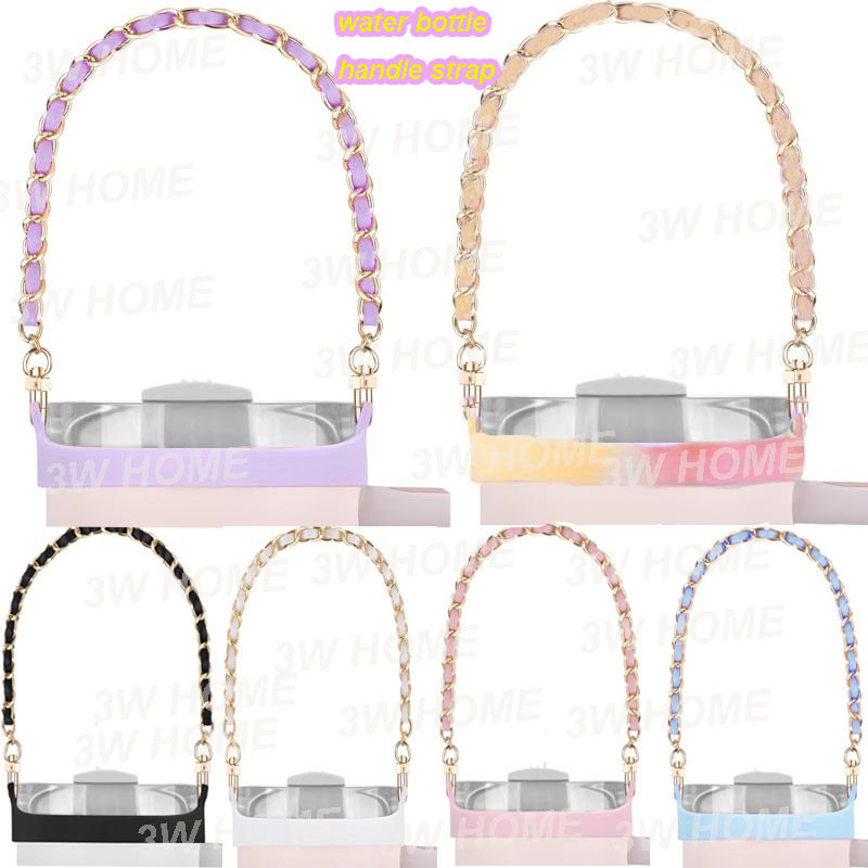 ปู่ โซ่ขวดน้ําจับสายรัด,ซิลิโคนขวดน้ําสลิง ค มาถึง ยืดเพื่อพอดีส่วนใหญ่8-40ออนซ์ขวด,อุปกรณ์เสริมแฟชั่นเข้ากันได้สําหรับสแตนลีย์ ถ้วย