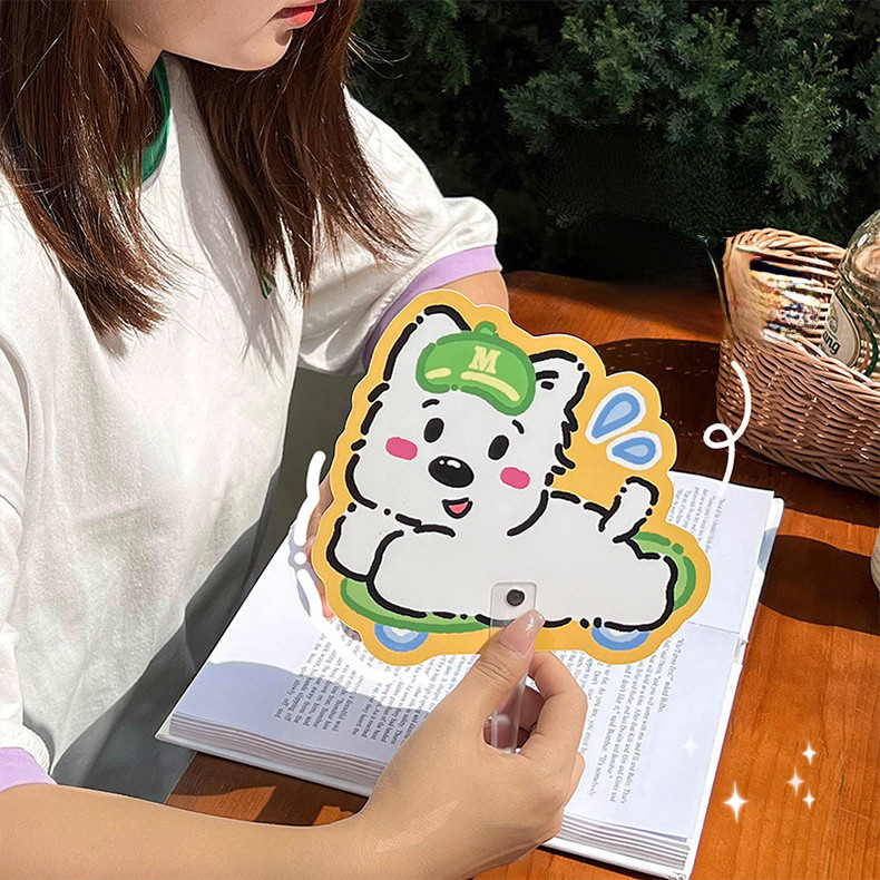 S26 พัดคลายร้อน ลายคาปิบาร่า และสัตว์ต่างๆ  พัดลมระบายความร้อน  สินค้าพร้อมส่ง ราคา ถูกที่สุด ดีลบีเคเค แกลเลอรีภาพที่ 5