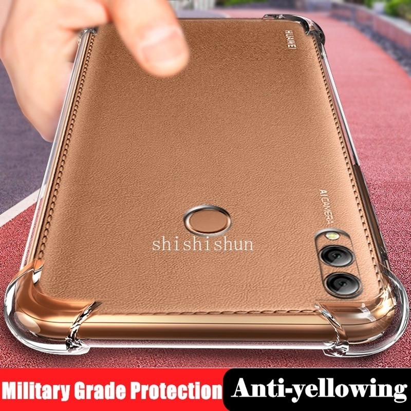 สําหรับ Huawei Y Max 7.12 นิ้ว ARS-L22 L00 1058 ARS-& เคสซิลิโคนอ่อนนุ่มใสเจลยาง Jelly เคสกันกระแทกสี่มุมป้องกันการตก