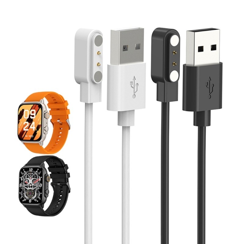 Niki 60 100 ซม. สายชาร์จ USB ชาร์จสําหรับสมาร์ทวอทช์ Colmi C81
