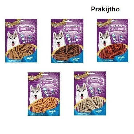 BOKDOK ขนมสุนัขชิ้นตัด เพิ่มโอเมก้า 3 ช่วยบำรุงขน 300กรัม _Prakijtho