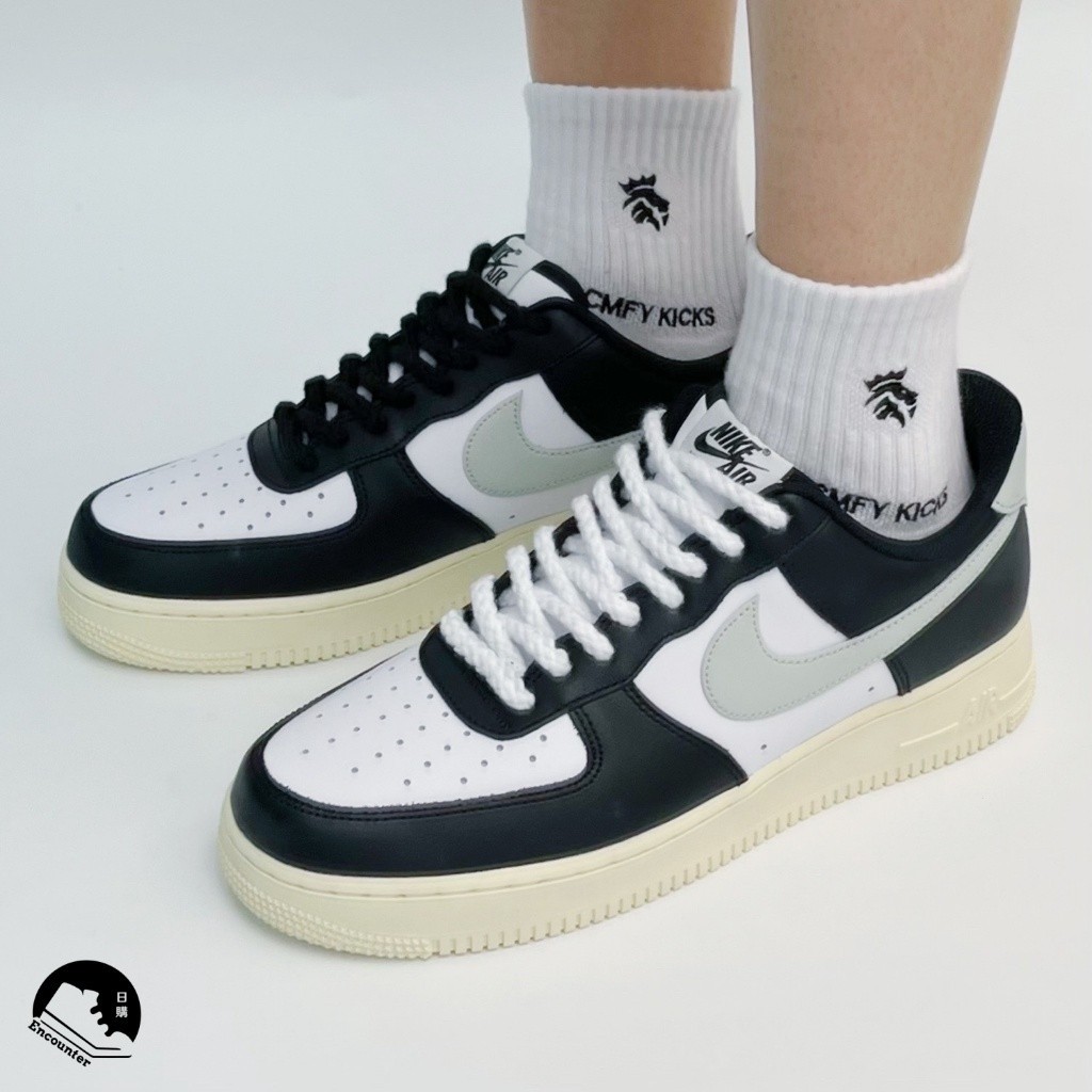 NK Style lR F  RCE 1 Low Casual Shoes ผู้ชายผู้หญิงรองเท้าสีขาวสีดําสีเทา FQ6848-101 สีขาวสีเทาสีดํา