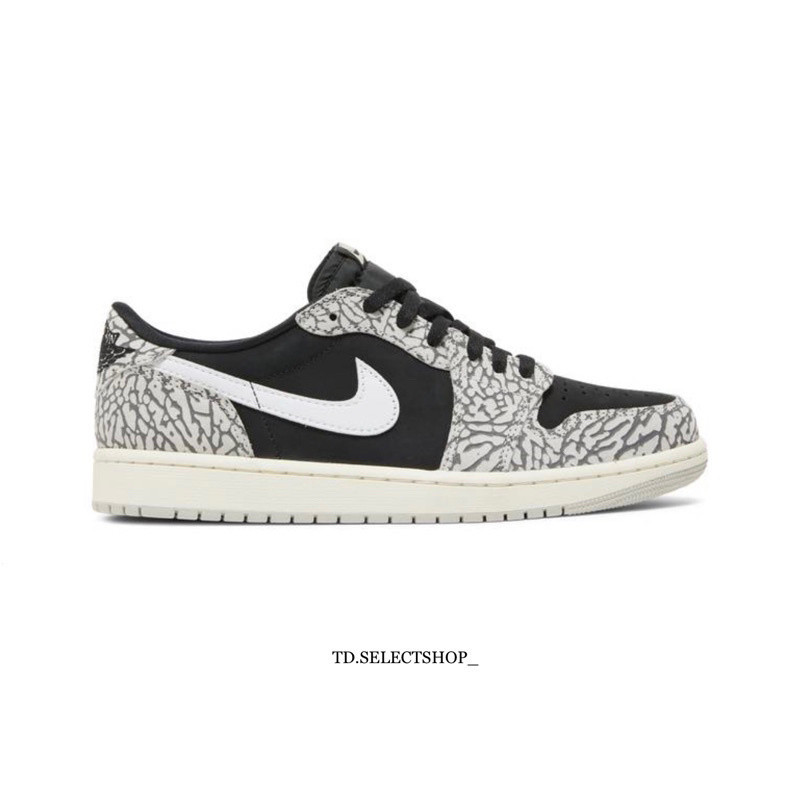 Air a/j 1 Retro Low OG Black Cement CZ0790-001