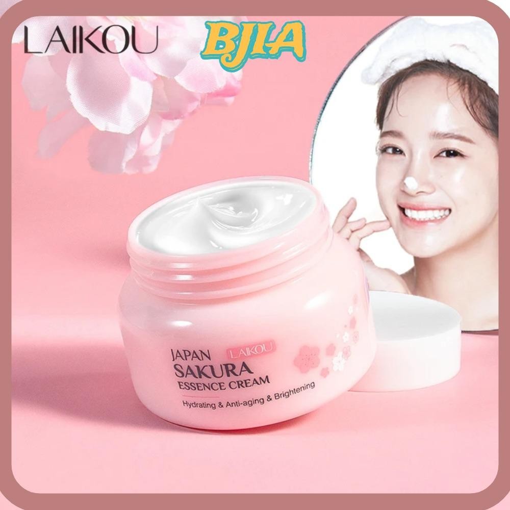 Bja Cream Lotion , Tender and Smooth Hydration Japan Sakura Cream, Practical Moisture Moisturizing Firming The Skin Cherry Blossom Facial Cream