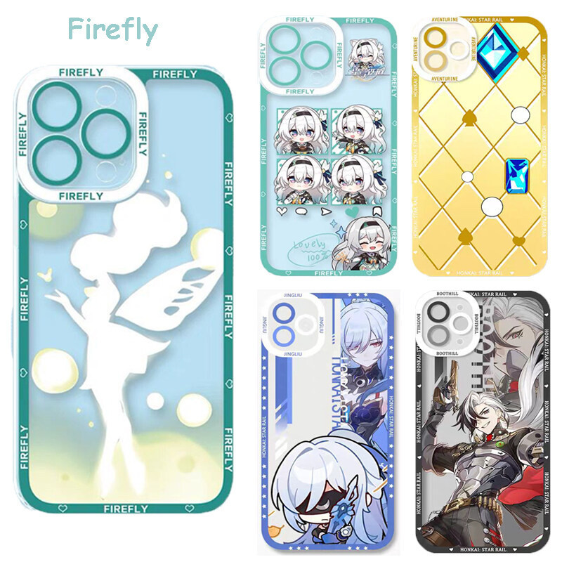 Honkai Star Rail Aventurine Firefly Boothill Softเคสโทรศัพท์สําหรับInfinix HOT 8 9 10i 10S 11 12 Pro