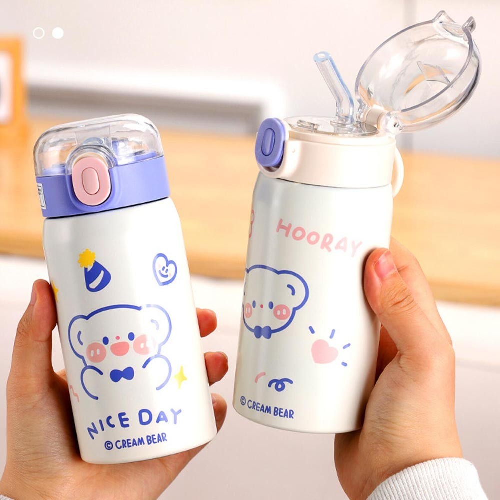 กระบอกน้ำดื่มแบบพกพา น้ำไม่รัวไม่ไหล ทำจากสแตนเลส 304 อย่างดี เก็บอุณหภูมิได้นาน แบบมีหลอดดูดในตัว มีให้เลือกถึง 4 แบบ