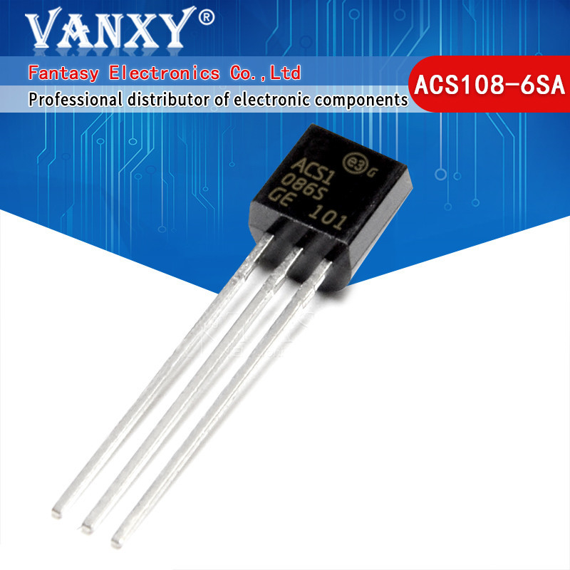 10 ชิ้น ACS108-6SA TO-92 ACS108-6SN SOT-223 ACS1086S TO92 ACS108 ส่วนประกอบอิเล็กทรอนิกส์ vanxy
