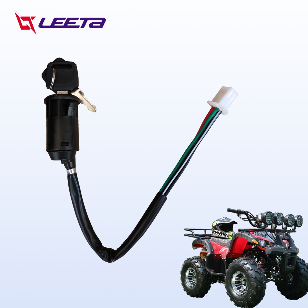 LEETA POWER สวิตช์จุดระเบิด ATV ชุดกุญแจรถ สำหรับรถatvผู้ใหญ่ รถatv4ล้อ 125CC 150CC สวิตช์จุดระเบิด 