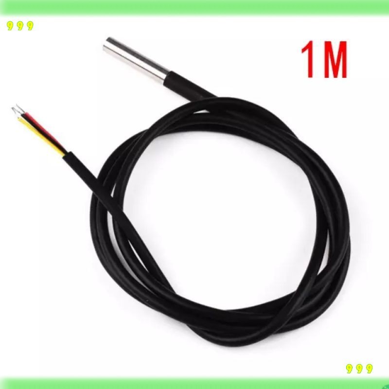 สายวัดอุณหภูมิสแตนเลส กันน้ำ DS18B20