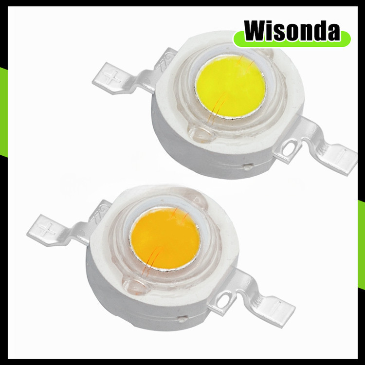 1w High Power LED โคมไฟลูกปัดแสงสีขาวสปอตไลท ์ แหล ่ งกําเนิดแสง