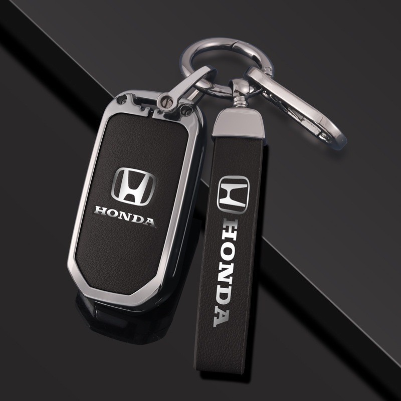 Honda เคสกุญแจรถ สําหรับ Honda CRV, HRV, BRV, XRV, Civic FC FE, City, Brio, Jazz, Accord Sport SI EX-L