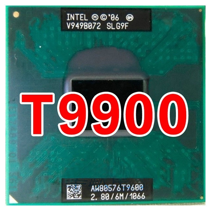 Intel Core2 Duo t9800 t9900 โน้ตบุ๊ค CPU ดั้งเดิมรุ่น GM/PM45