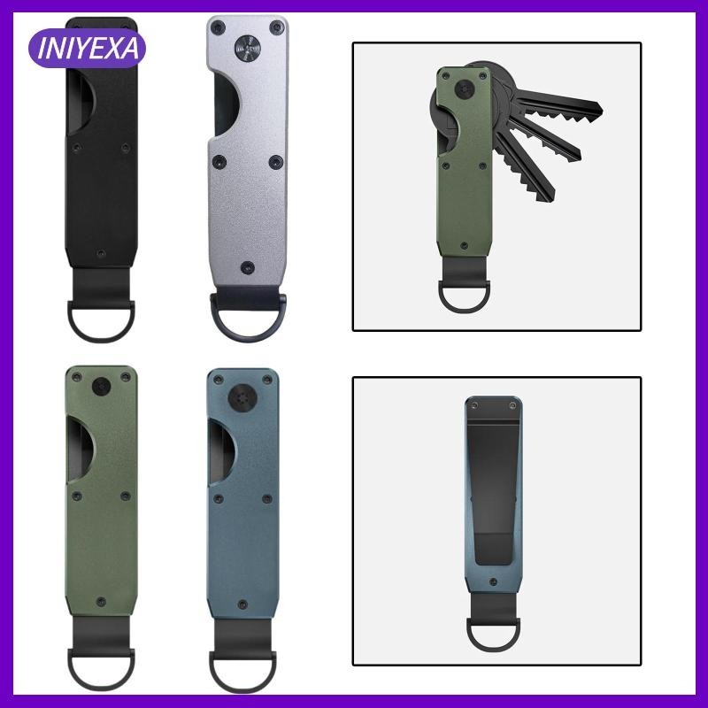 [Iniyexa] Key Organizer ที่ใส่กุญแจแบบโลหะแบบพกพา Secures 2-6