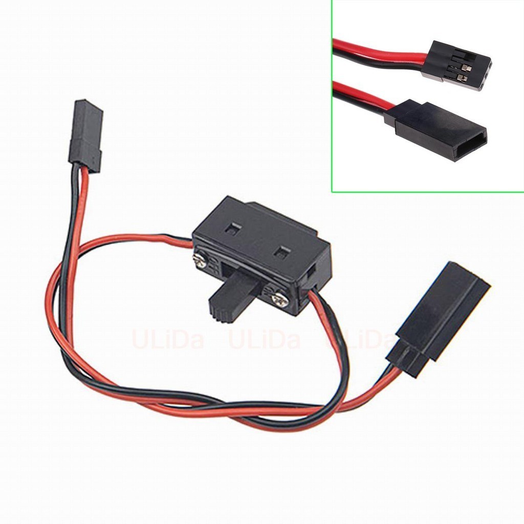 Jr Futaba RC Switch On Off Power Connector Controller ชายหญิงปลั๊ก RC FPV Quadcopter Drone UAV เรือรถเฮลิคอปเตอร์ของเล่น