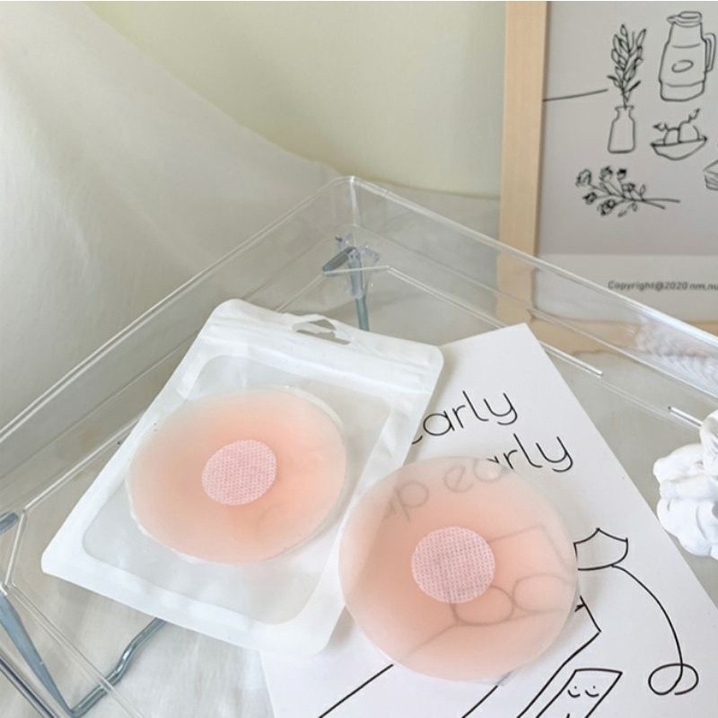 💗Bonnie💗จุกแปะหัวนม กันน้ำ กันเหงื่อ มีกาว🌟เรียบเนียน ส่งเร็ว 1 2วัน✨#CRK - รูปที่ 5