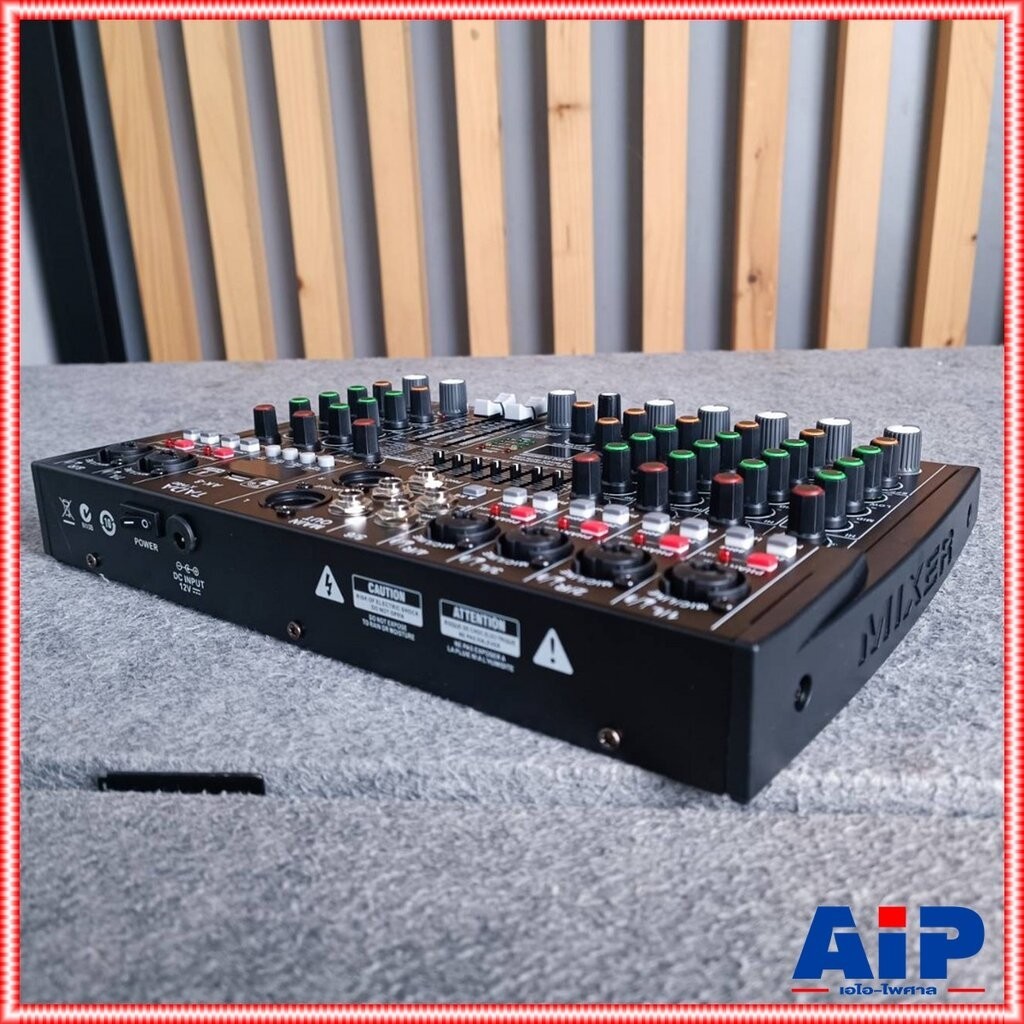 TADA AK-8 MIXER มิกเซอร์ มิกเซอร์อนาล็อก 8 แชนแนล มิกซ์ เครื่องผสมสัญญาณเสียง ธาดา AK 8 AK8 เอไอ-ไพศาล
