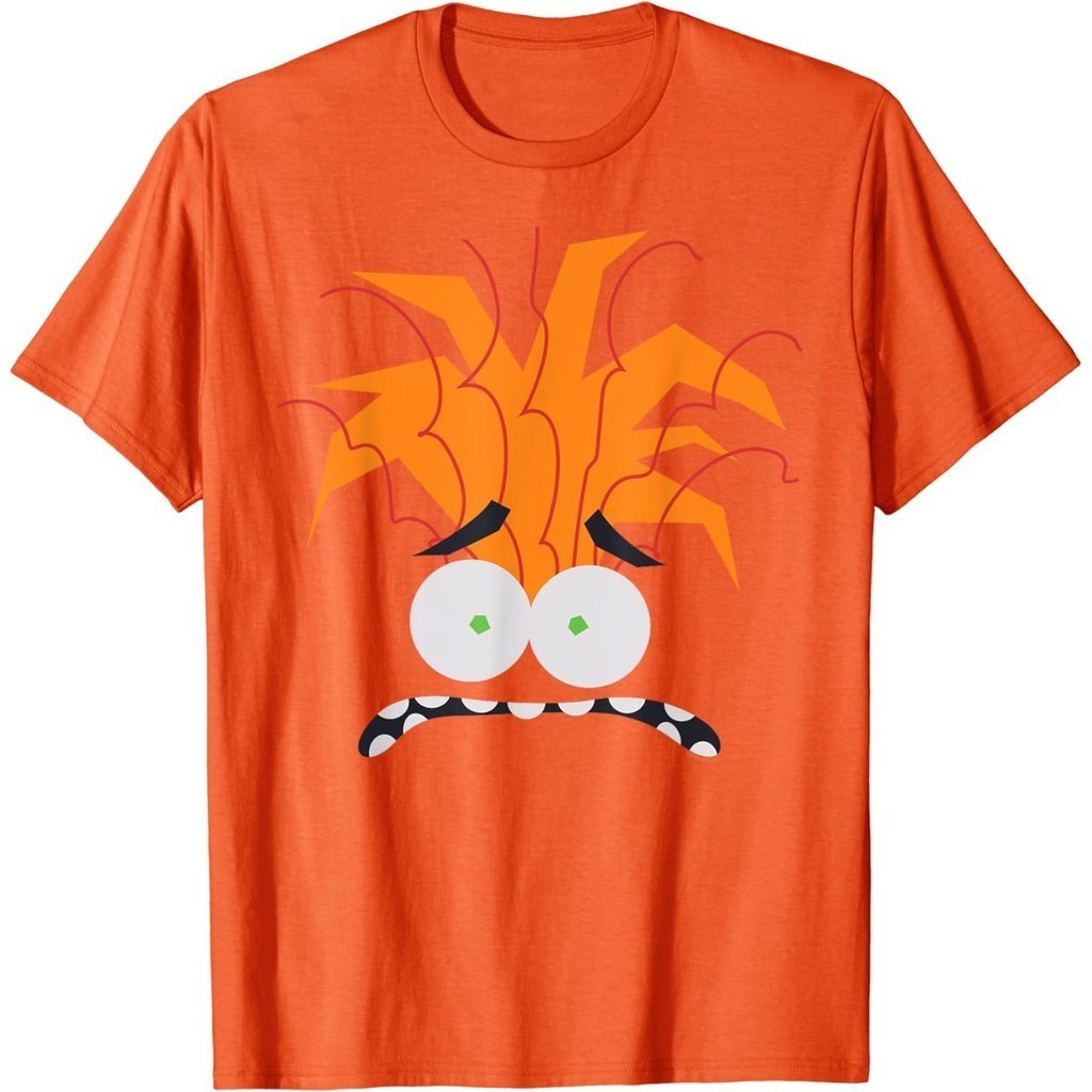 Pixar Inside Out 2 เสื ้ อยืดคอ O-neck กราฟิก 100 % สําหรับผู ้ ชายS-5XL
