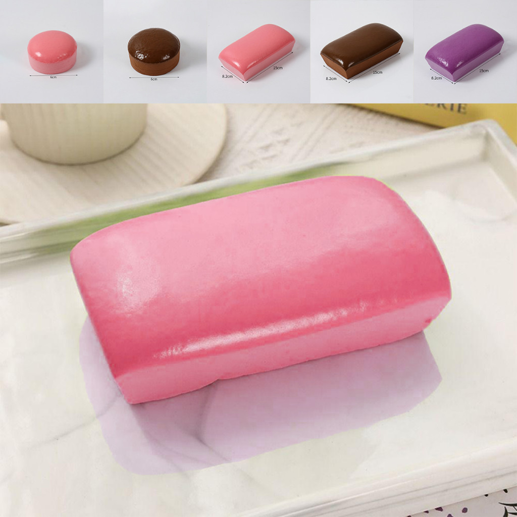 ของเล่นบีบอัด ขนมปังสร้างสรรค์ สกุชชี่  Squishy Bread  คลายเครียด