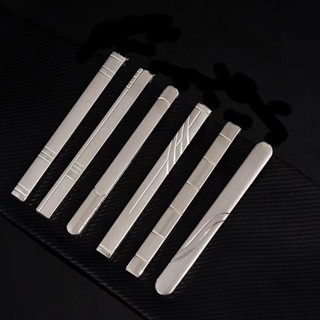 คลิปหนีบเนคไทแฟชั่นผู้ชายสร้างคลิปผูกเน็คไทสไตล์มินิมอลส่วนบ…