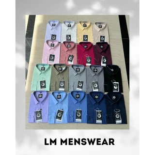 เสื้อเชิ้ตคอปก มีกระเป๋า 20 สี ขาว/ขาวครีม/ชมพูอ่อน/ชมพูโรส/แดง/เลือดหมู/กรม/ดำ