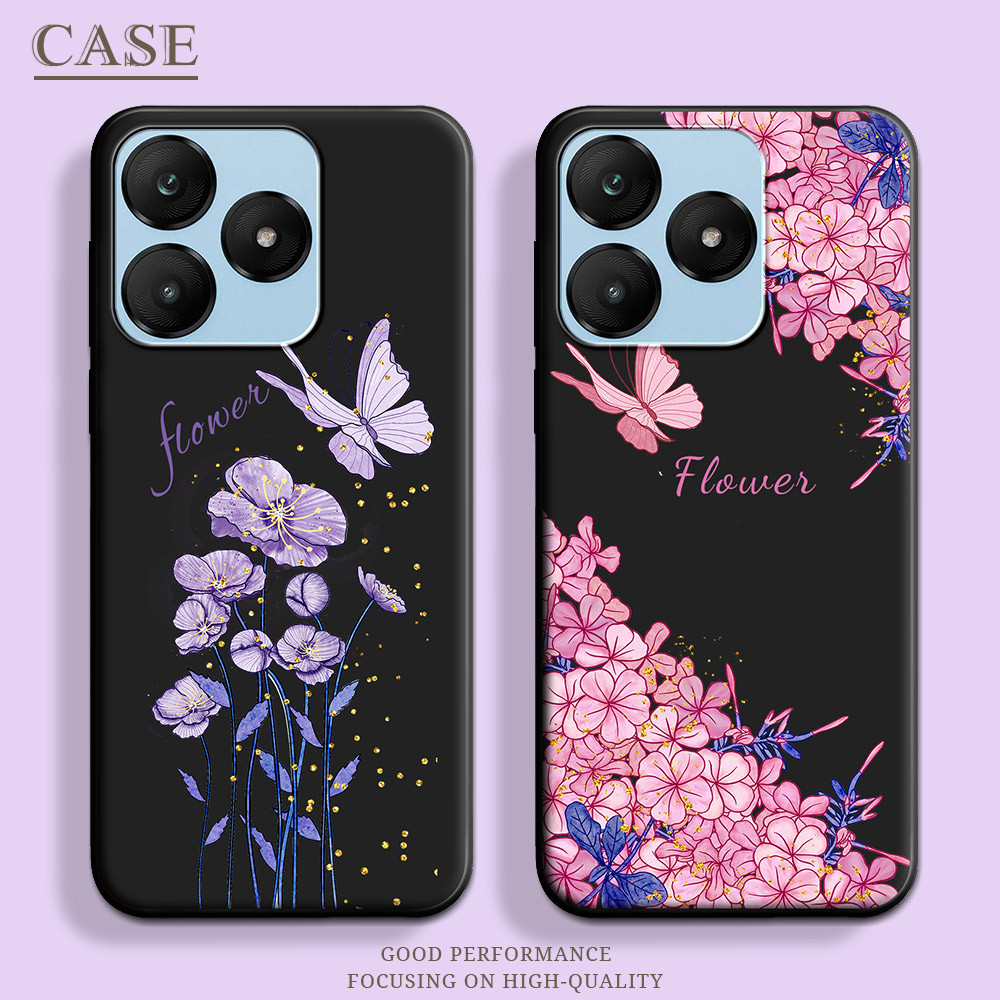 สําหรับ Wiko t20 กรณีผีเสื้อซิลิโคนนุ่มดอกไม้ TPU เคสโทรศัพท์สําหรับ Wiko T 20 t20 แฟชั่นออกแบบปกหลั