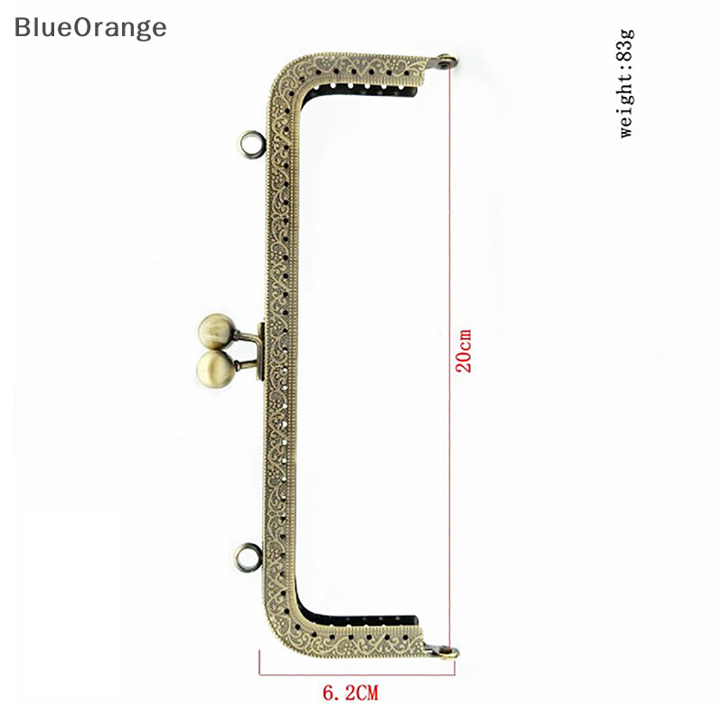 ใหม่ 1PCS Square Glossy Silver Basic กระเป๋าโลหะกรอบ Kiss Clasp ล็อค DIY กระเป๋าอุปกรณ์เสริม hot