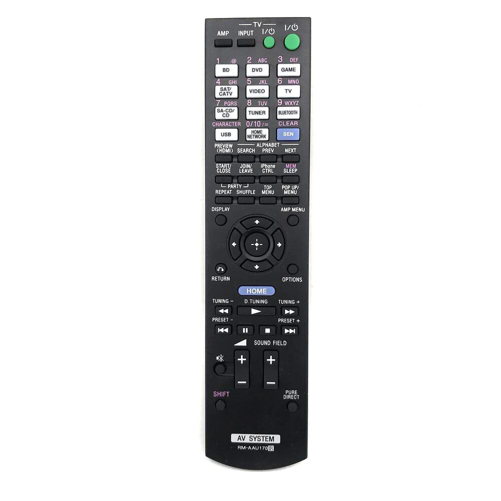 ใหม่เปลี่ยน RM-AAU170 สําหรับ Sony Audio/Video Receiver AV รีโมทคอนโทรล STRDN840