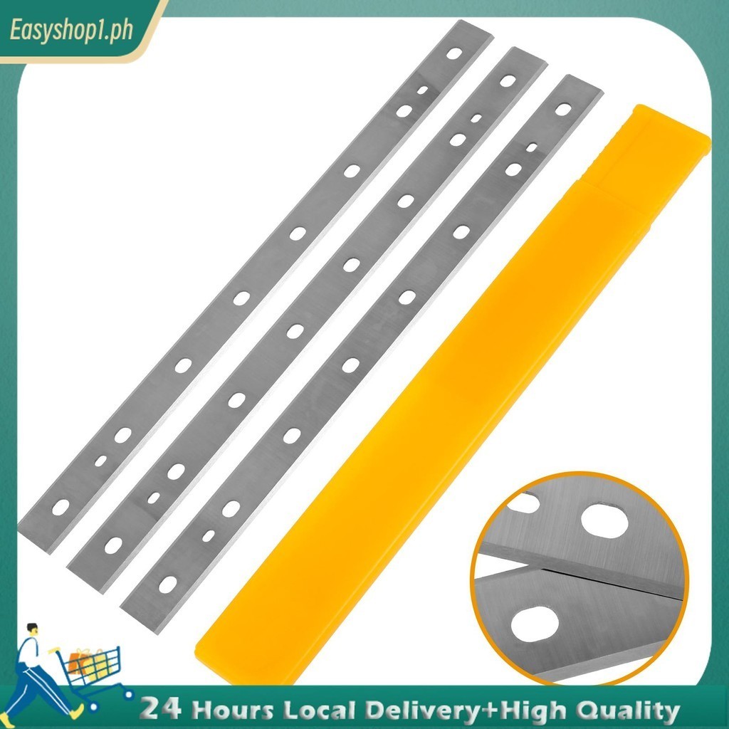 3 ชิ้นกบใบมีดเหล็กความเร็วสูง 13 นิ้วไฟฟ้ากบใบมีดใช้งานร่วมกับ DW735 DW735X Planer SHOPTKC6192