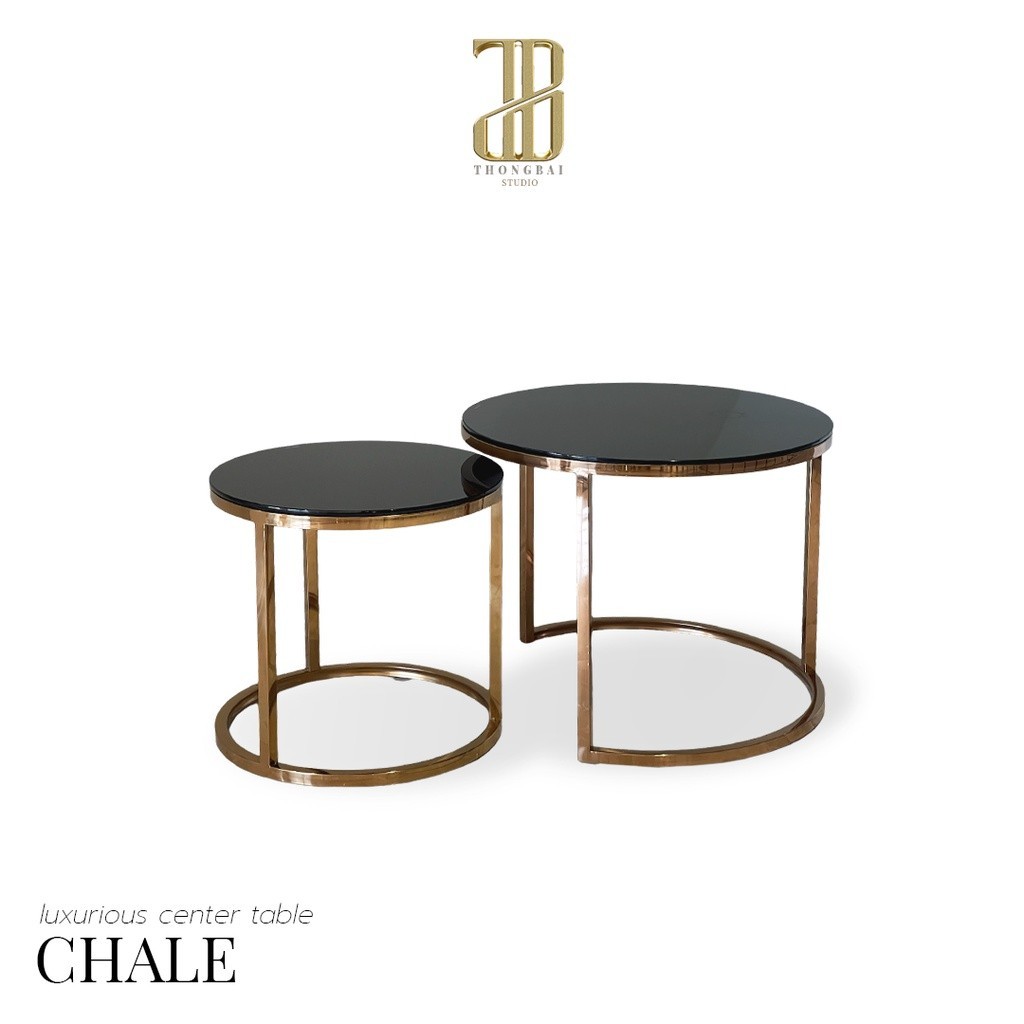 CHALE luxurious center table โต๊ะกลางรับแขก รุ่น ชาเล