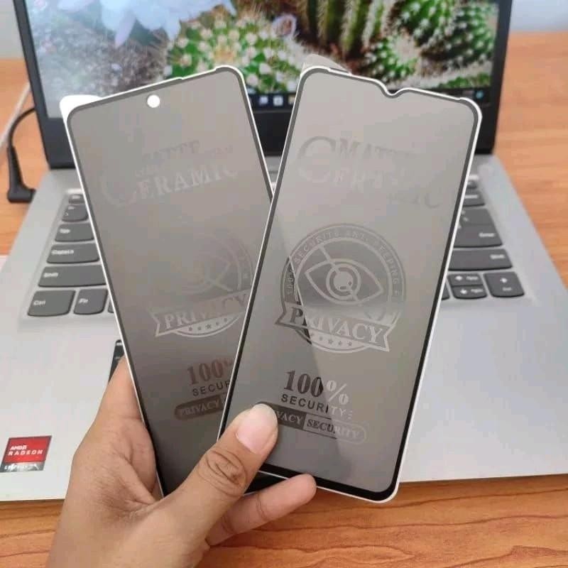 Anti-Scratch Privacy Spay Privacy เหมาะสําหรับโทรศัพท์มือถือ Oppo A57 2022 Anti-Scratch Mate เซรามิค Blue Privacy