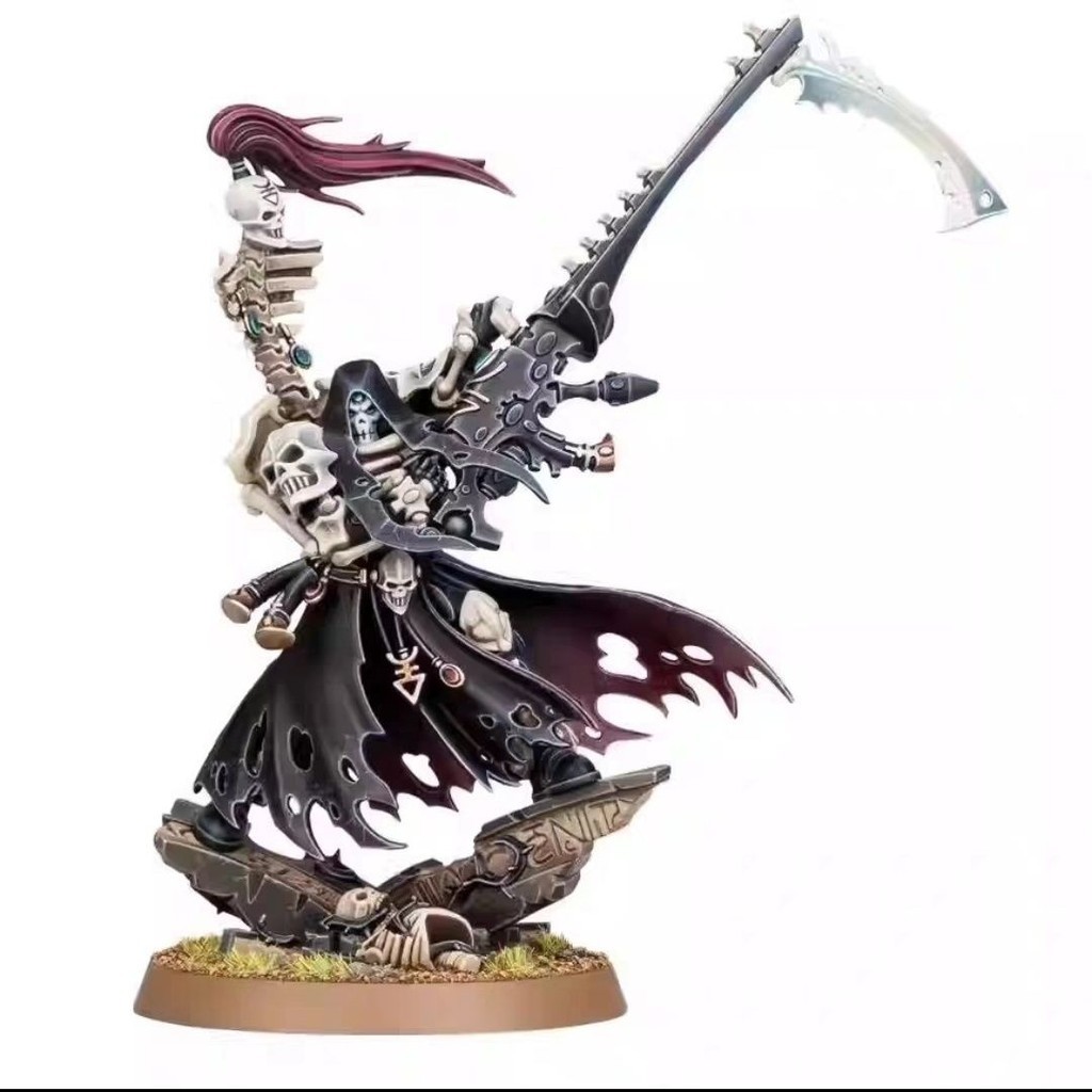 Warhammer 40k Spirit Family Phoenix Lord Death Harvester 70 มม.รูปสีขาวรูป 54K1