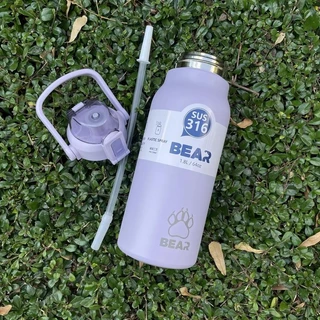 【 COD 】BEAR กาต้มน้ํา 1800มล กาต้มน้ําเย็นแก้ว 316 สแตนเลส กาต้มน้ําเย็น เหมาะสําหรับน้ําร้อน-น้ําเย็น ใช้ระยะไกลกลางแจ้ง จัดส่งด้วยฟาง กรุงเทพฯ THAISHANG