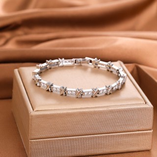 ทอง/เงิน ตัวเลือก สุด ๆ กระพริบสามมิติไทเทเนียมเหล็กสร้อยข้อ…