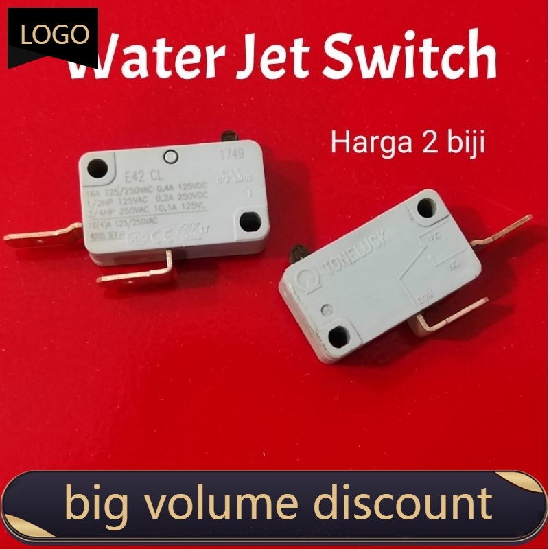 2 biji Switch Water Jet switch suis mesin cuci kereta ปั๊มน้ําสวิตช์ล้างรถ