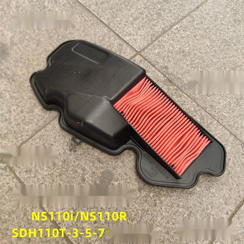 เหมาะสำหรับ Sundiro Honda ns110i ns110r SDH110T-3 5 7กรองกรองอากาศเดิม