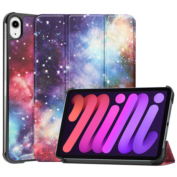 case ipad air4 เคส ipad เหมาะสําหรับปี 2024 iPadmini7 เคสป้องกัน ipad Mini 7 เคสหนัง 28 ซม. 2024 Min