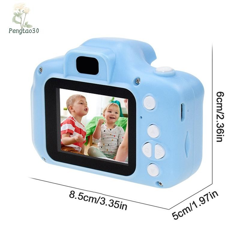 [Eao] Mini Children Camera X2 Digital Vintage Camera ของเล่นเพื่อการศึกษาเด็กโปรเจคเตอร์กล้องวิดีโอการถ่ายภาพกลางแจ้งของเล่นของขวัญ [TH]