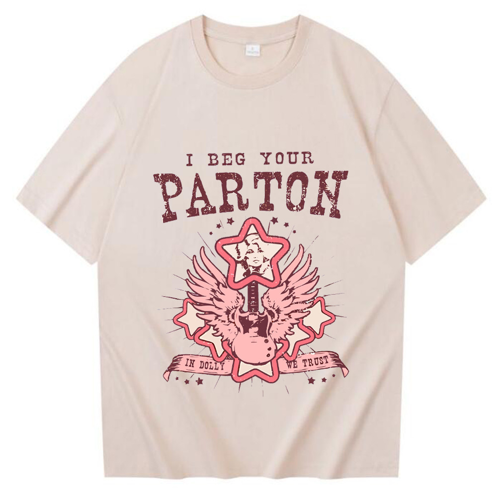 Dolly Parton In Dolly We Trust Tshirt Dolly Parton Fan Harajuku