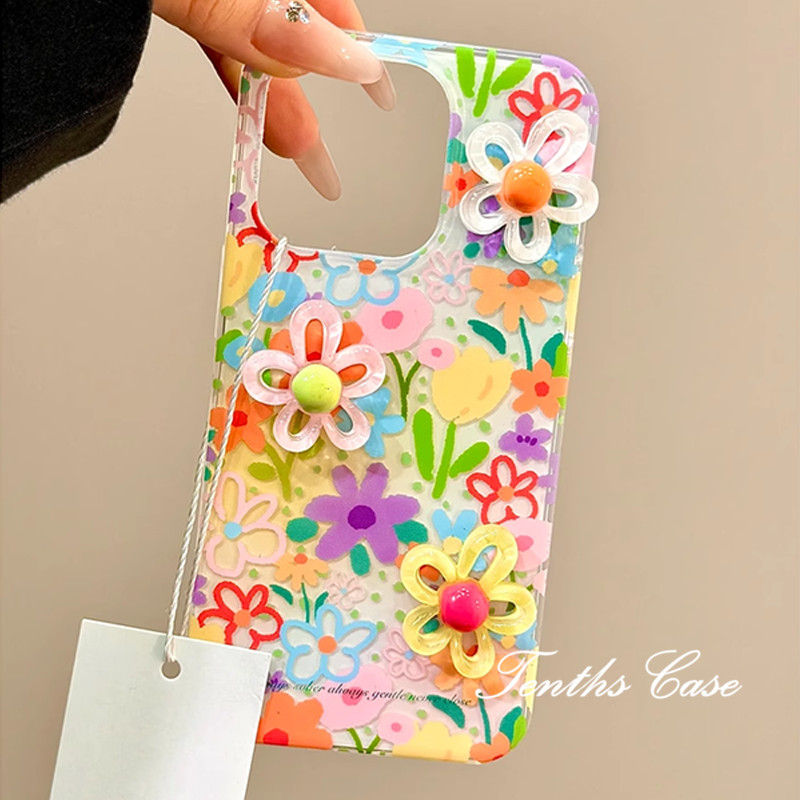 SAMSUNG สําหรับsamsung A16 A06 A35 A25 A15 A05 A05s A04E A54 A14 A34 A04 A04s A23 A53 A13 A03 A03s A12 A22 A32 A52 A30s A50s A50s A50s A50s A50s A50s A50s A50s A50s A50s A50 3Dดอกไม้นุ่ม - รูปที่ 3