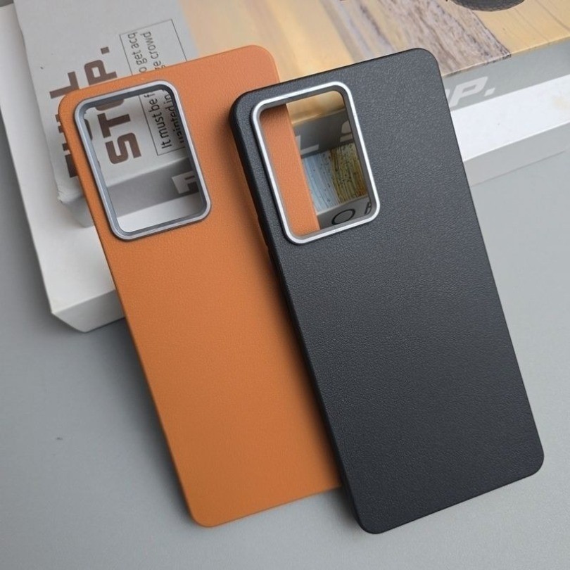 หรูหรา Matte หนัง สําหรับ Samsung Galaxy S25Ultra S24Ultra S23Ultra S22Ultra S21Ultra S24 S23 S21 FE S25 S24 S23 S22 S21 พร้อมเลนส์ป้องกันกันกระแทก